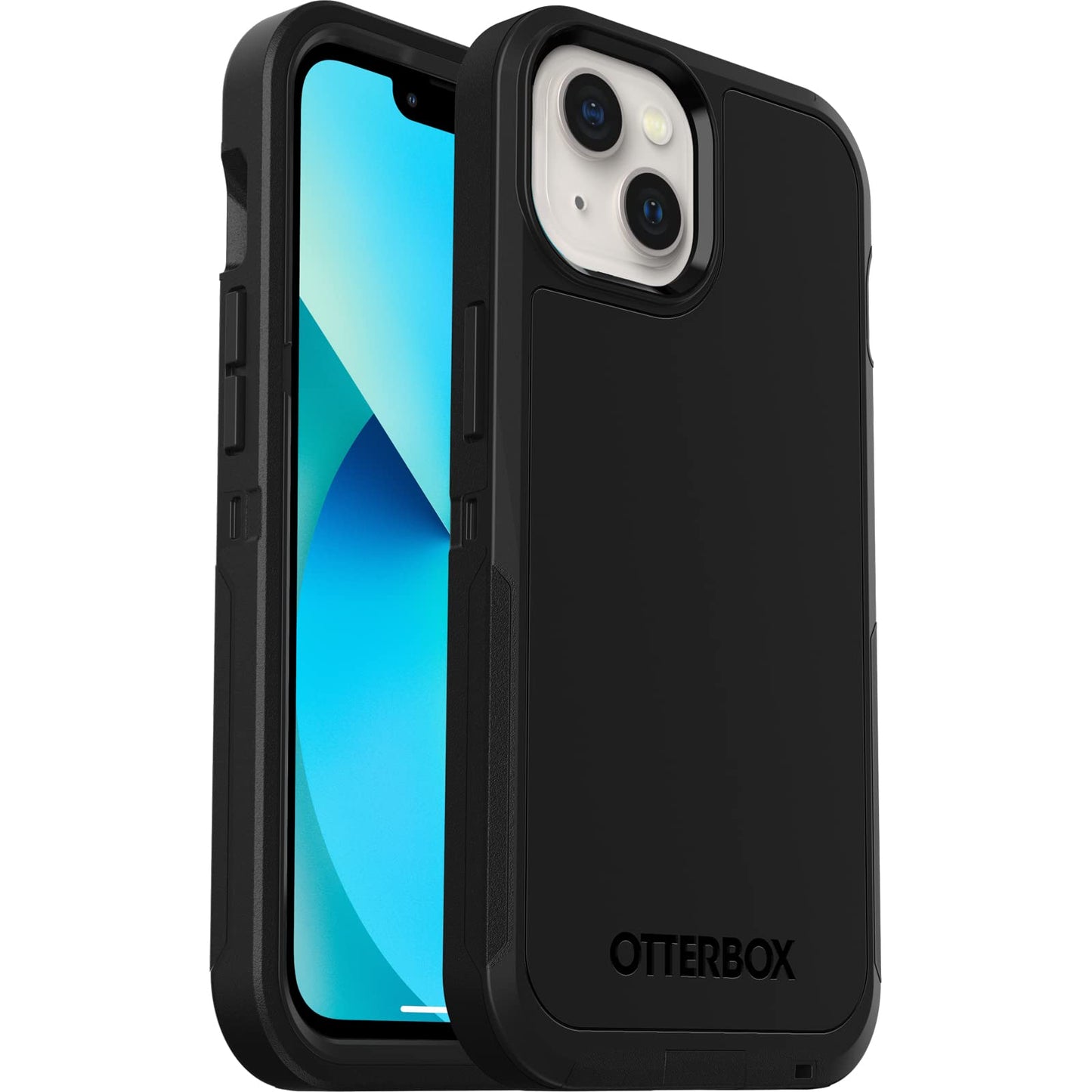 OtterBox Defender Series XT SERIES Case for iPhone 13 (Only) - Single Unit Ships in Polybag, Ideal for Business Customers - BLACK