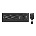 Incase Wireless Desktop 900 Keyboard and Mouse Combo - Designed by Microsoft - Quiet Touch Keys, Ambidextrous Design, Customizable Hotkeys, Two Year