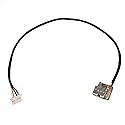 New AC DC Jack Power Charging Port Connector Socket Cable Harness Replacement for HP Envy M7-N M7-N011DX M7-N014DX M7-N101DX M7-N109DX 813797-001,