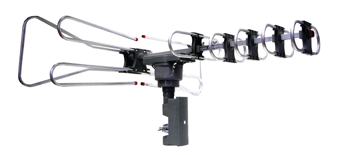 Naxa NAA-350 Motorized Outdoor HDTV Antenna, Amplified