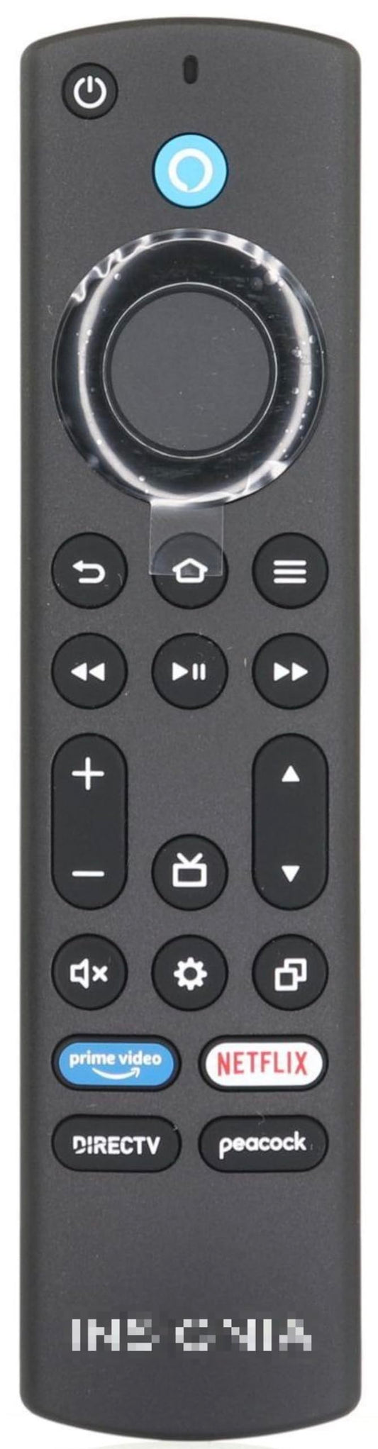 Dan's Originals NS-RCFNA-21 REV F TV Remote Control for Fire TVs with Voice | Prime Video | Netflix | Directv | Peacock - 504Q3265104 for Insignia