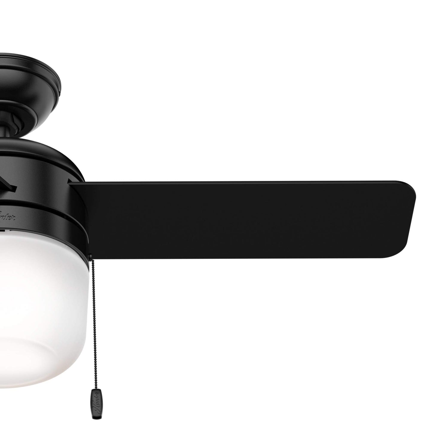 Hunter Fan Company 59410 Acumen Ceiling Fan, 42, Matte Black