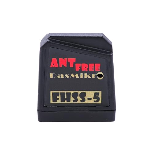 P.D DasMikro Sanwa FHSS5U/FHSS5, FH5U/FH5 Tower Antenna Nano 4CH Compatible Receiver (Compatible with M17, MT-5, MT-R) (Built-in Antenna DSK-492)