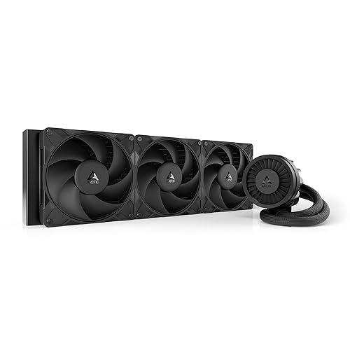 ARCTIC Liquid Freezer III Pro 420 - AIO CPU Cooler, 3 x 140 mm Water Cooling, 38 mm Radiator, PWM Pump, VRM Fan, AMD AM5/AM4, Intel LGA1851/1700