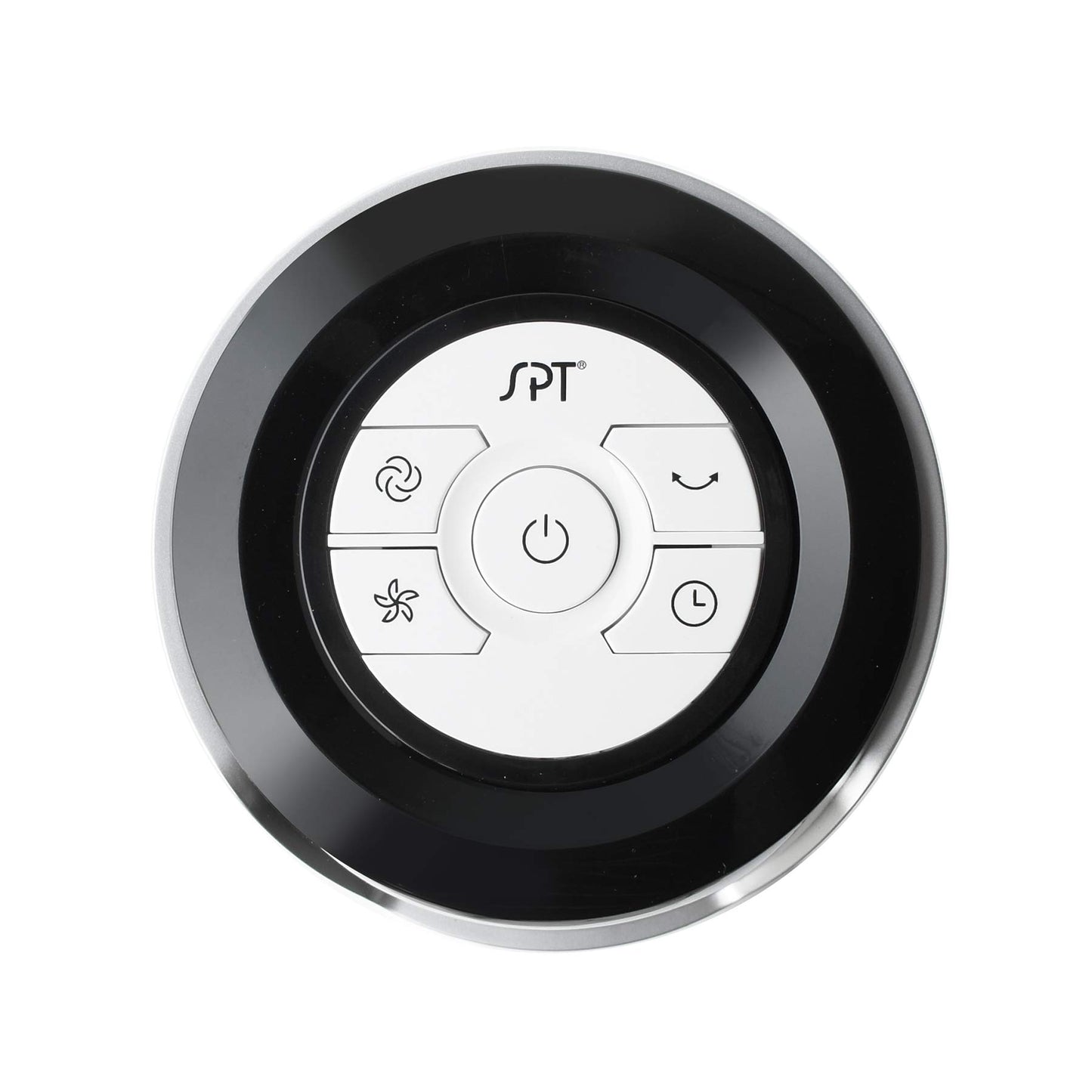 SPT SF-1536W: Tower Fan with Remote and Timer in White