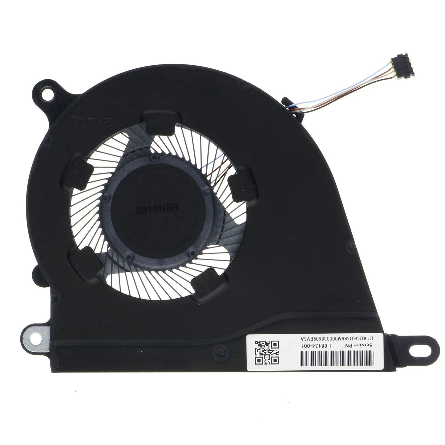Replacement CPU Cooling Fan for HP 15-DY 15-DY1071WM 15-DY0013DX 15-DY1024WM 15S-FQ 14S-DQ 15S-EQ 15-EF 15T-DY L68134-001 L68132-001 L68133-001