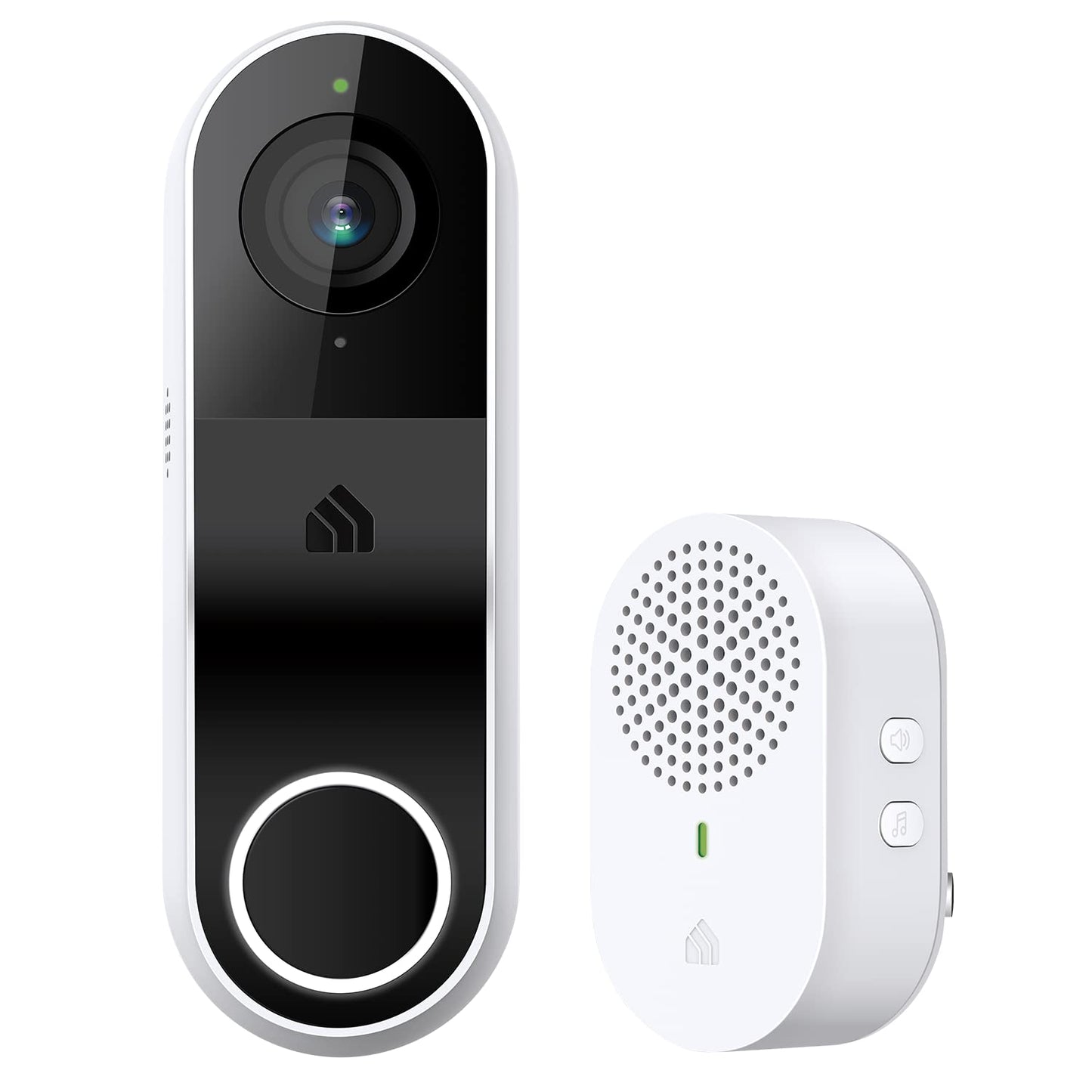 Kasa Smart Video Doorbell Camera Hardwired w/Chime, 2K Resolution, Always-on Power, Night Vision, 2-Way Audio, Real-Time Notification, Cloud & SD Card