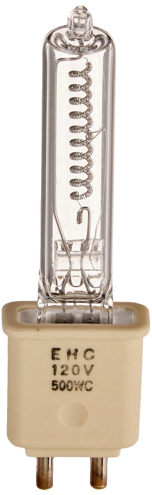 Ushio BC6270 1000286 - EHC/EHB - Stage and Studio - T4-500W Light Bulb - 120V - G9.5 Base - 3200K