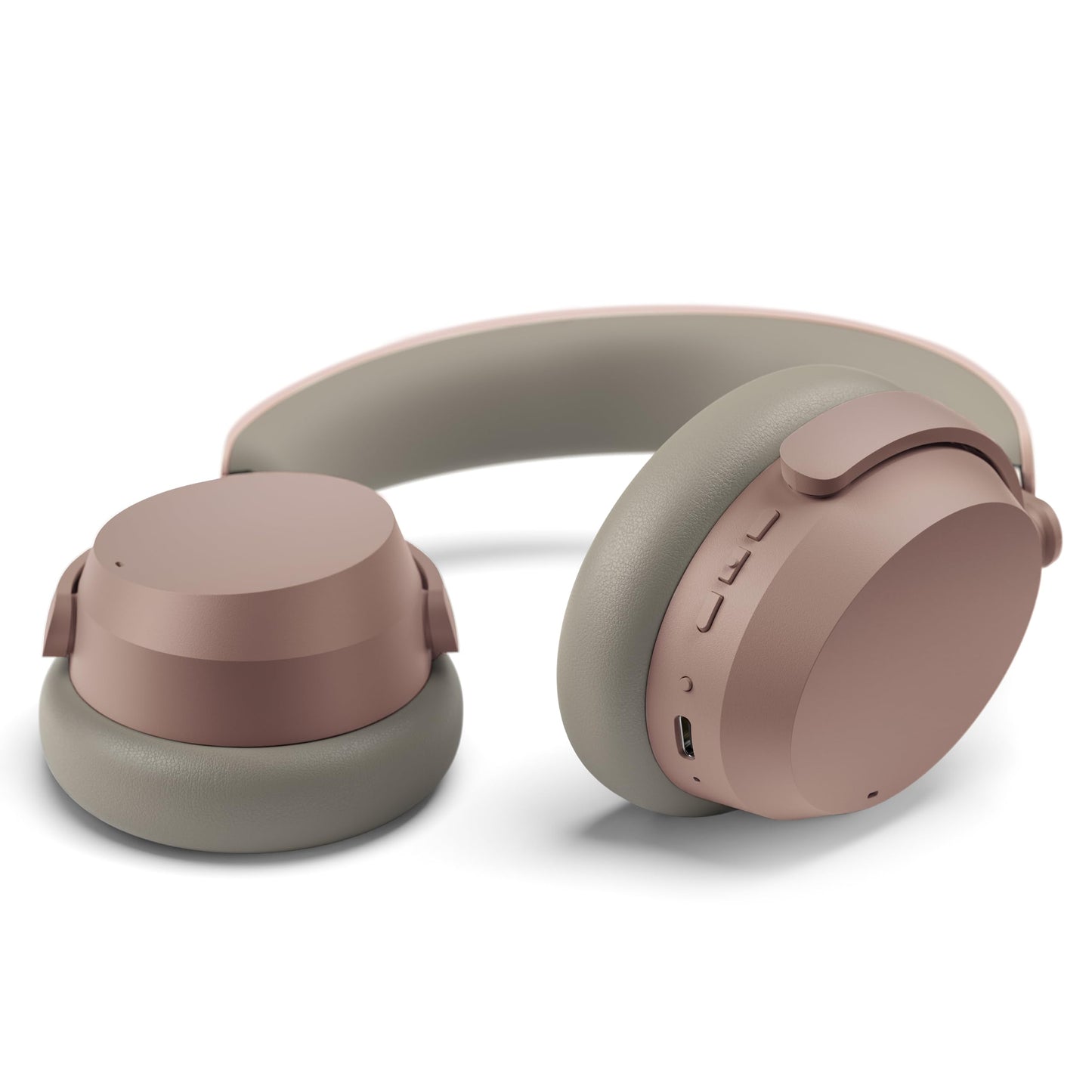 Sennehiser ACCENTUM Wireless Headphones, ANC, 50 Hr Battery, Taupe