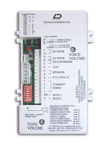 LEE DAN PK-543A 5-4-3 WIRE APARTMENT INTERCOM AMPLIFIER