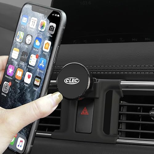 BEERTE Car Phone Holder fit for Mazda CX-5 2017-2026 Strong Magnetic Phone Mount CX5 Adjustable Air Vent Car Dashboard Cell Phone Mount fit for Any
