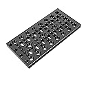 DINESK Multifunctional Camera Cheese Plate with 1/4"-20 3/8"-16 Threads,Cheese Mounting Plate for Railblocks,Rods and Various Other Camera DIY