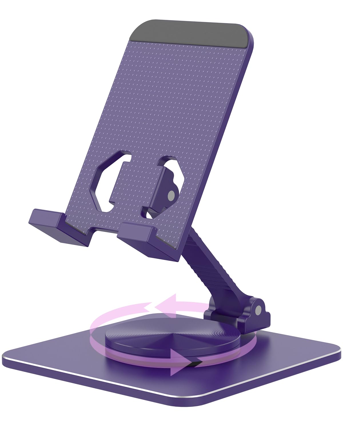 SOJUNER Adjustable Phone & Tablet Stand, Fits 4-9.7in Devices, Purple