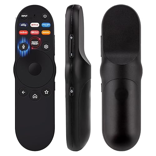 XRT270 for Vizio Smart TV Remote: Universal Voice Remote Control (50ft, 2X Faster) for Seniors, Kids & Family, No-Line-of-Sight, for Vizio FHD 4K