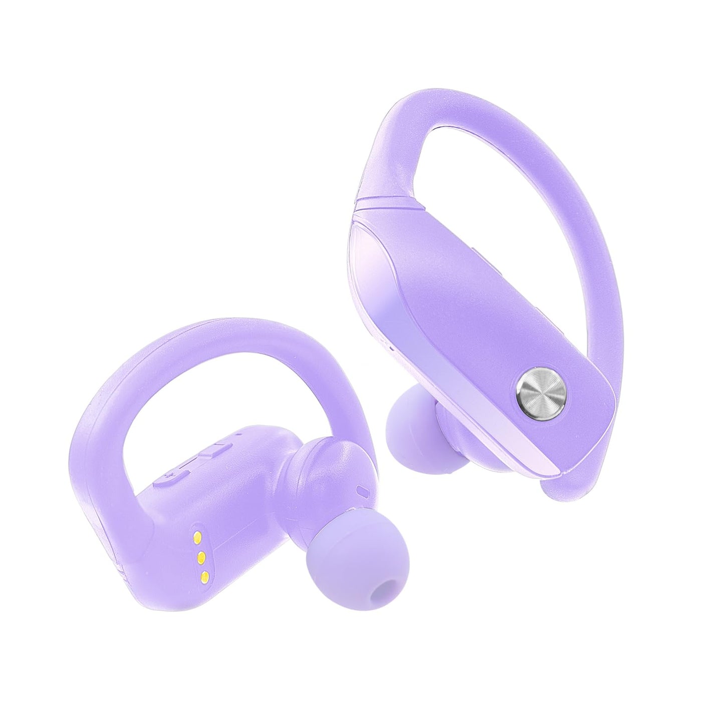 Silicone Eartips Replacement for bmani T16 / bmanl T16 Wireless Earbuds, 9 Pairs (S/M/L) Purple