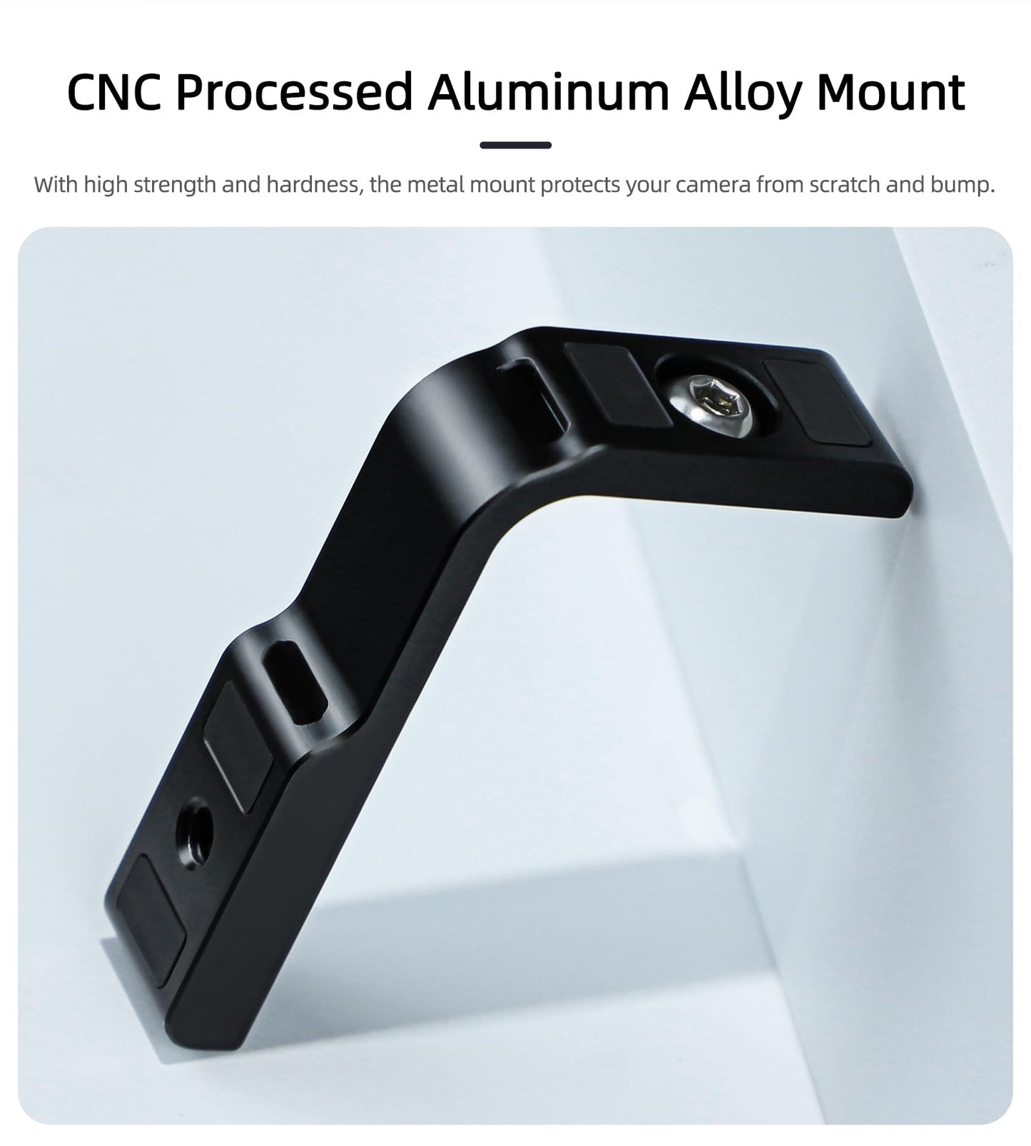 AILENICE 360 X5 X4 Air X4 L-Type Vertical-Horizontal Mount with Magnetic Adapter for Insta360 X5 X4 Air X4 Quick Release(L-Type Mount + Magnetic