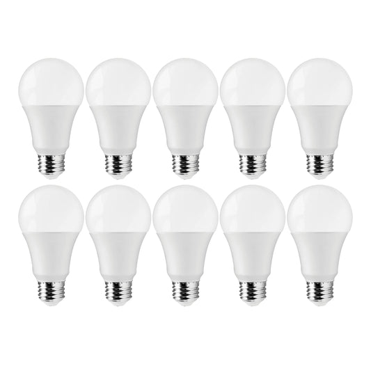 Satco S11438, A19 LED Bulbs, 75W Replacement, 5000K, 10-Pack, 1100 Lumens