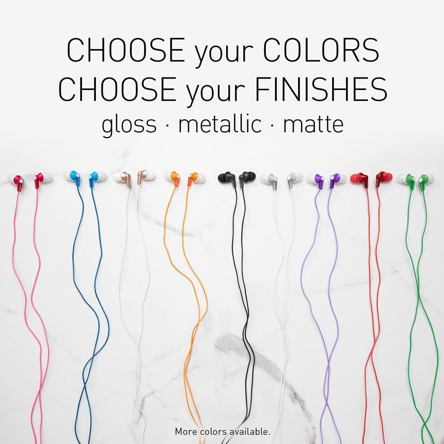 Panasonic ErgoFit In-Ear Earbud Headphones RP-HJE120-R (Red) Dynamic Crystal Clear Sound, Ergonomic Comfort-Fit