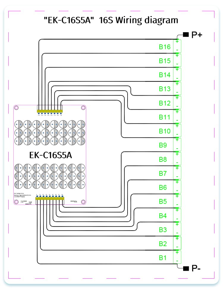 3S 4S 5S 6S 7S 8S 10S 12S 14S 16S 17S 21S 5A Capacitive Active Equalizer Balancer LFP Lifepo4 Lithium Ion/Lithium Titanate LTO Battery Energy…