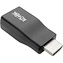 Tripp Lite Compact HDMI to VGA Adapter, 3.5mm Audio Port, 1080p Video, for use with Computers, Laptops, Chromebooks, Raspberry Pi Projectors & More