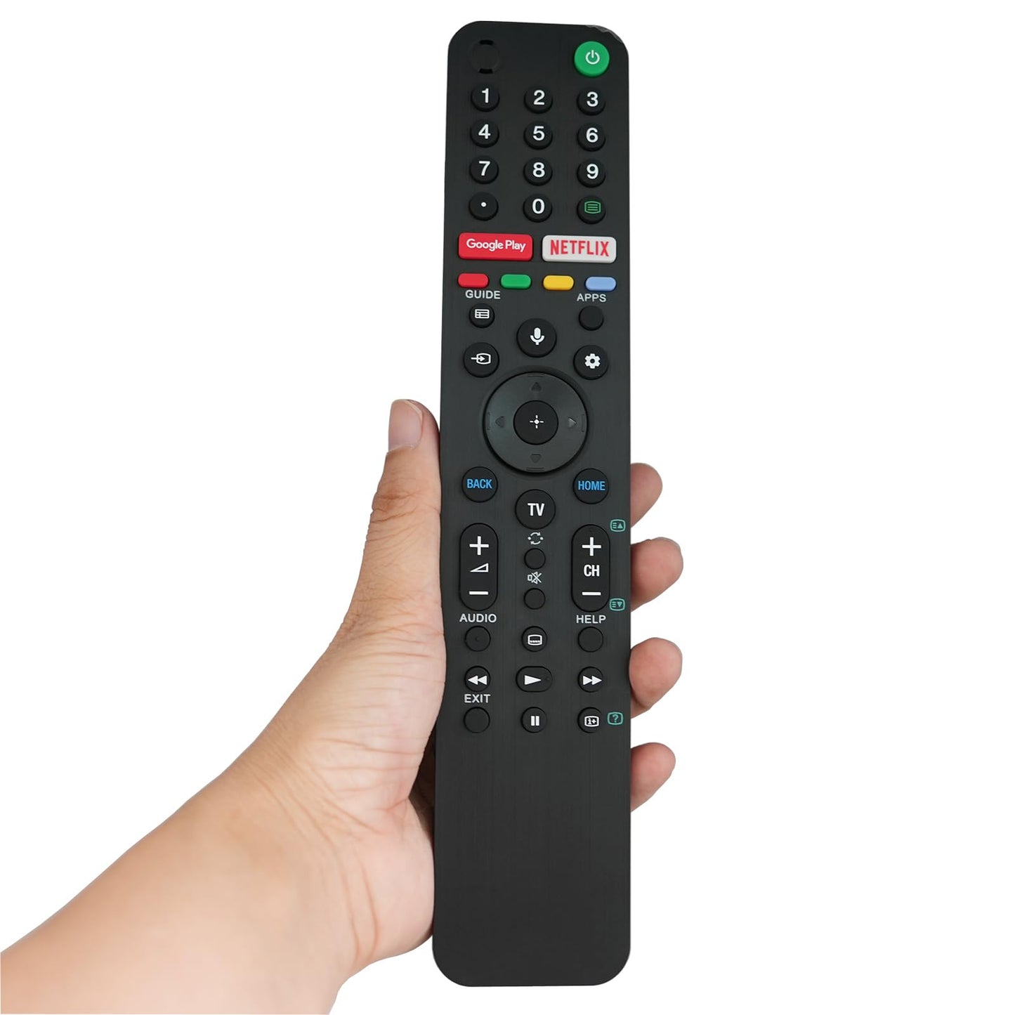 Replacement Remote Control Compatible with RMF-TX500U Controller fit for Sony TV XBR55X850G XBR-55X850G XBR55X900H XBR-55X900H XBR55X90CH XBR55X950G