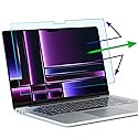 2 Pack Anti Blue Light Screen Protector Compatible with Macbook Pro 14 inch (M2 Pro / M2 Max / M1 Pro / M1 Max), Eye Protection Anti Blue Light Anti