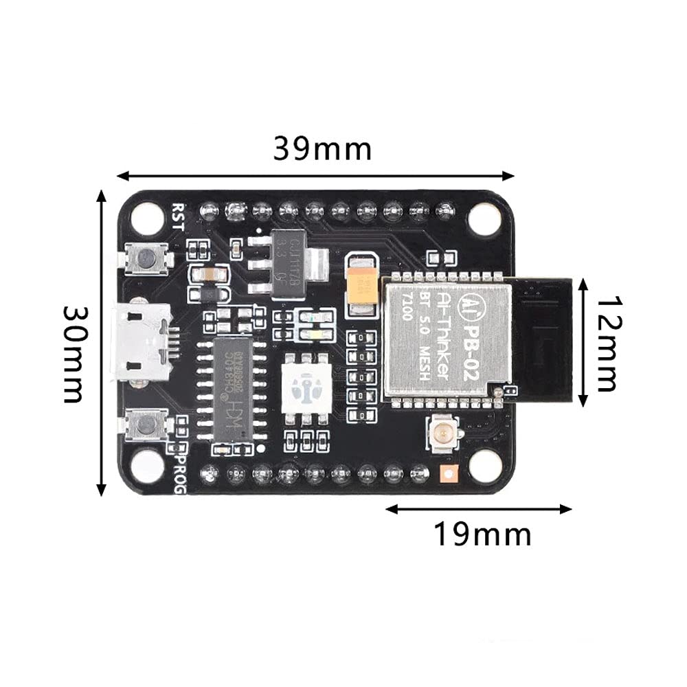 Rakstore PB-02 BLE5.0 WiFi Wireless Bluetooth-Compatible Module PB-02-Kit Development Board Low-Power PHY6212 Chip Mesh Smart Home