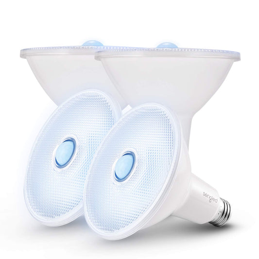 Sengled Motion Sensor Flood Lights Outdoor Dusk to Dawn Security Light Bulbs, E26 Base PAR38 Motion Activated 5000K Daylight, 1500LM, Waterproof LED