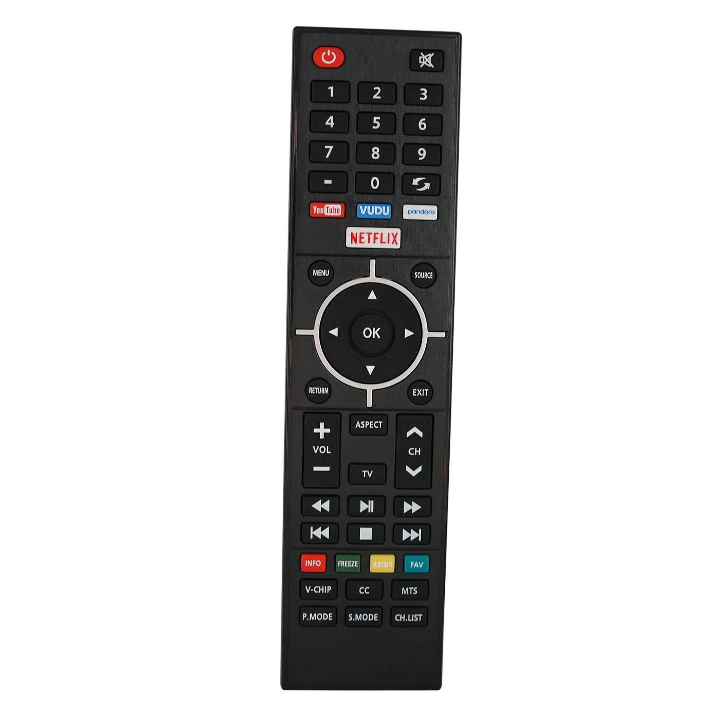 KY49C-178F Remote Control Compatible for Element LED TV ELSJ5017 ELSW3917BF E4SFT5517 E4SFT5017 E4STA5017