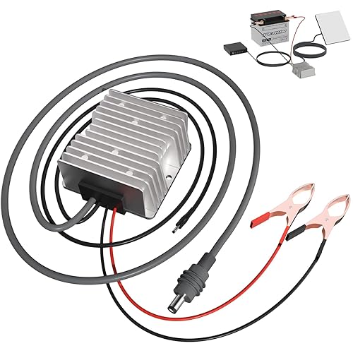 Starlink Mini 12V Adapter DC Step Up Converter with 2-Way Starlink Mini Power Cable 12-24V 5A Output for Power Supply Step Up Conversion