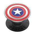 PopSockets Adhesive Phone Grip, Holder, Phone Stand, Marvel - Enamel Captain America