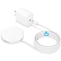 [Apple Certified] Magnetic Wireless Charger, 10FT Long 25W iPhone Magsafe Charger Fast Phone Charging Pad Wireless Magnetic Braid Cable Charge