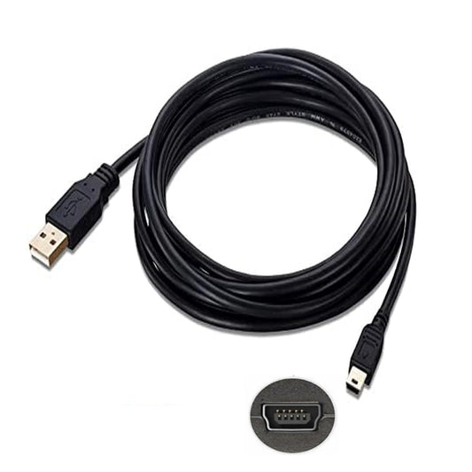 ienza 6FT Mini B Charge/Update Cable for Garmin Drive 52 53, DriveSmart 65, eTrex 10 22x, dezl OTR500, nuvi 40LM 57LM 67LM 2689LMT 2757LM 2589LMT
