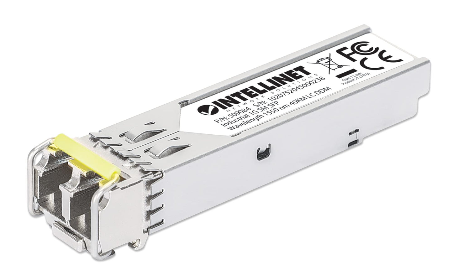 Intellinet Industrial 1000Base-EX SFP Transceiver, LC, 1550nm, 40KM / 25Mi.