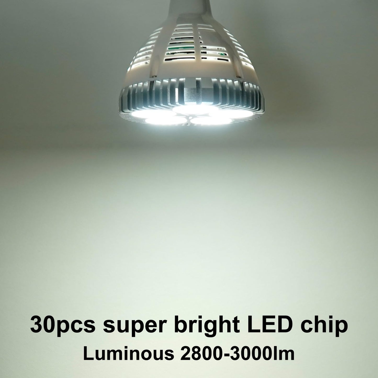 Aolyty 45W PAR38 LED Bulb, 6000K White Light, 3500 Lumens, E26 Base