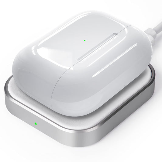 AirPods Pro Charger, Wireless Charging Station for AirPods Pro 3/ Pro 2/Pro, Wireless Charger for Airpods 4 (with Active Noise Cancellation)/ 3rd
