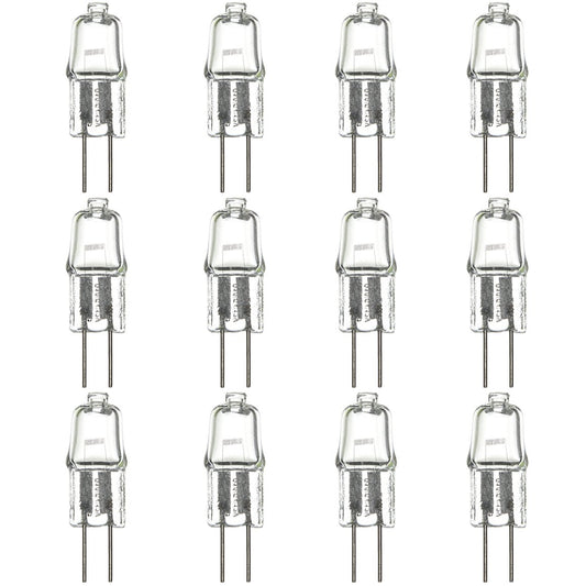 Sunlite 40606-SU Q20/CL/G4/24V Halogen 20-Watt Single Ended T2.5 Light Bulb, 24 Volt, G4 (Bi-Pin) Base, Clear, 220 Lumen, 2000 Hour Life Span, 3200K