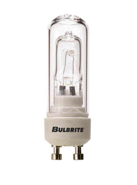 Bulbrite 617050 Q50CL/GU10 50 Watt DJD Halogen, Double Envelope Clear, GU10 Base, 120 Volts (Pack of 6)