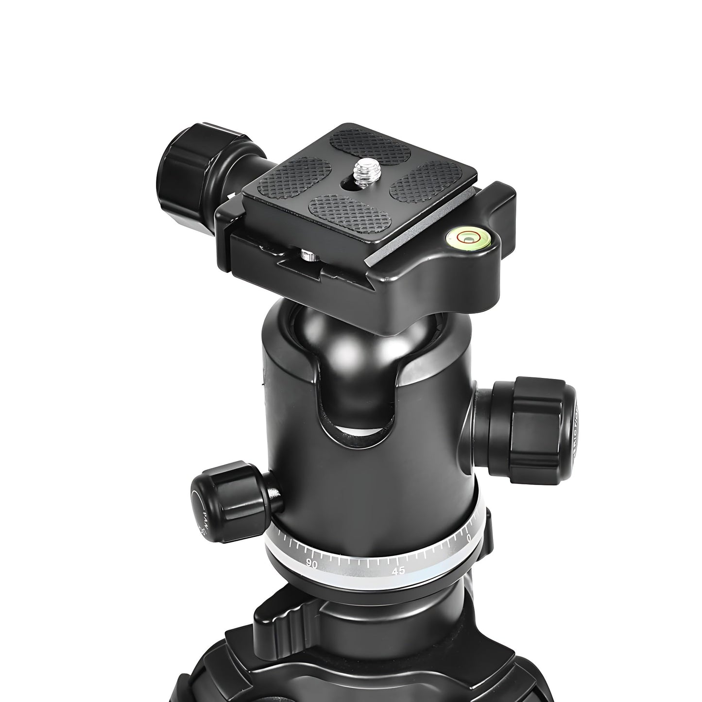 Acouto for PU40 Quick Release Plate with 1/4inch Screw Mount for Tripod Ball Head SLR Camera Alloy Rubber
