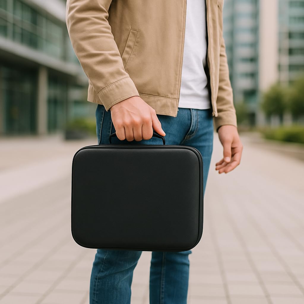 FULL OF INNOVATION DJI Avata 2 Fly More Combo Carrying Case Drone Accesories, With Goggles 3 Storage Bag, Crossbody Bags, Waterproof Surface