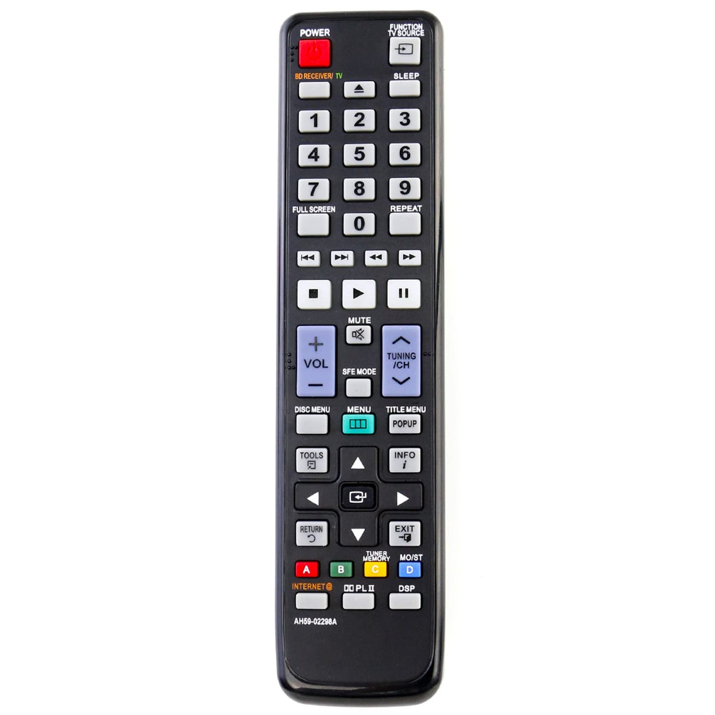 ZdalaMit AH59-02298A AH5902298A Replacement Remote Control Applicable for Samsung BD Home Theater System Blu-ray HTC5500 HTC6500 HTC5550 HTC6730W