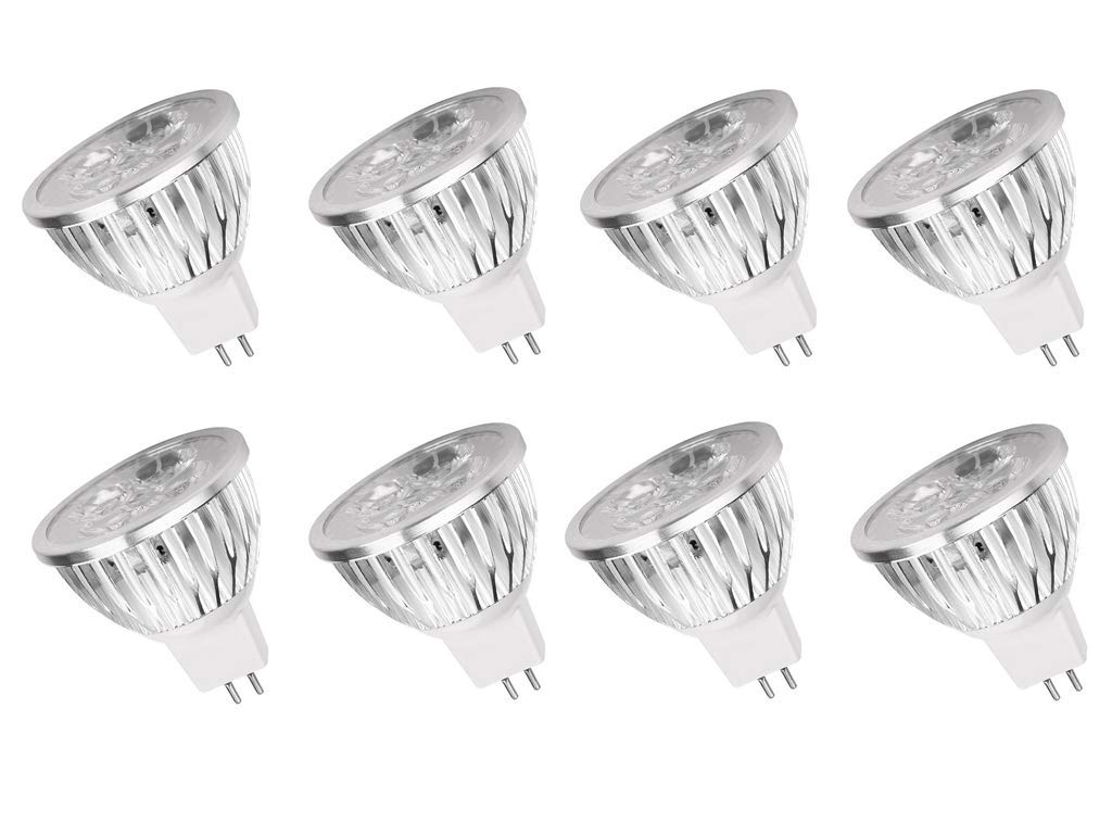 4W LED MR16 Bulbs 12V 4W LED Spotlight Bulb for Landscape Track Light, MR16 GU5.3 Base,12 Volt,4W(35W Equivalent Halogen Replacement),Cool White