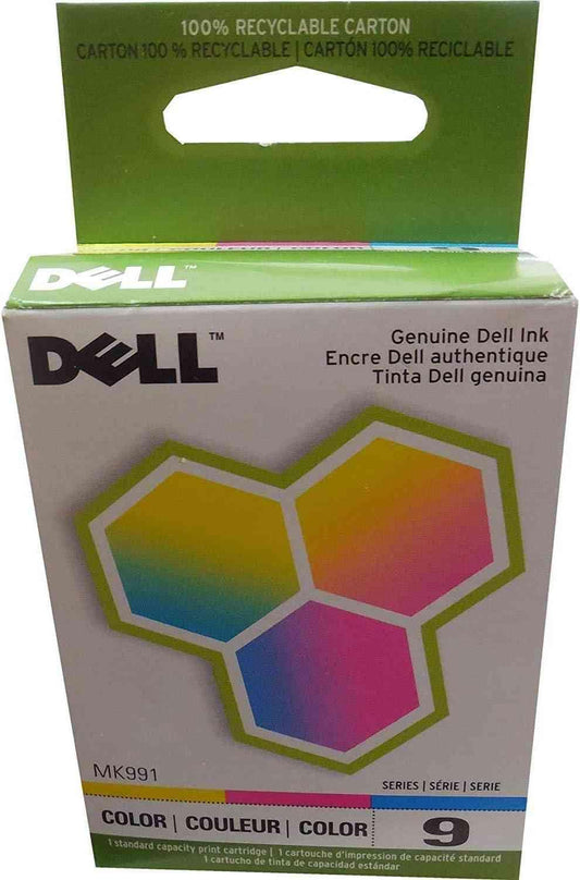 Dell MK991 V305 926 Series 9 Ink Cartridge (Color) in Retail Packaging