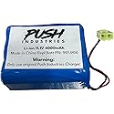 Push Industries 901.904 Spare Rechargeable Battery for Vortex Multi-Speed Kennel & Crate Fan (11.1V Lithium-Ion)