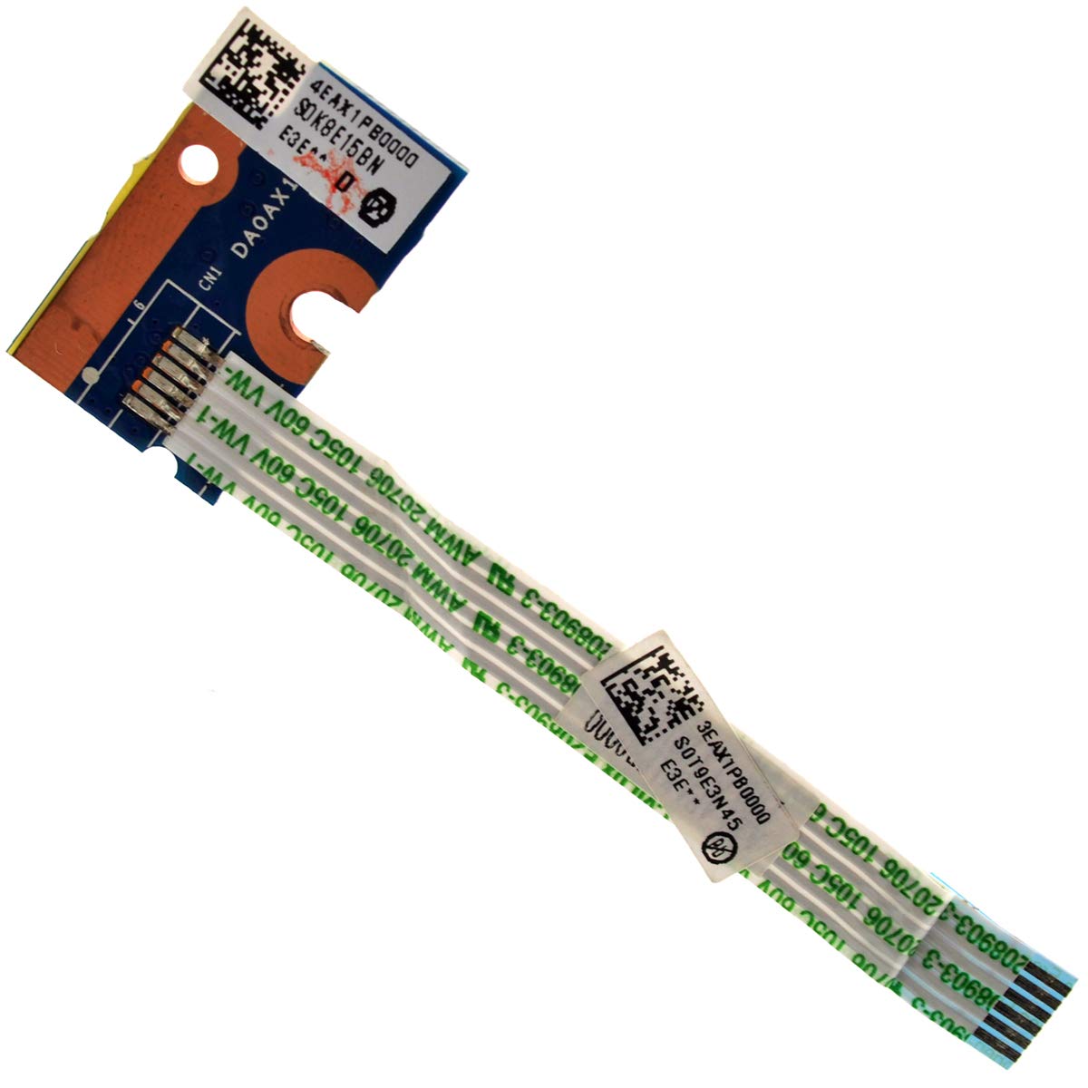 Deal4GO Power Button Board Replacement w/Cable for HP Pavilion G42 G56 G62 G72 Compaq Presario CQ42 CQ56 CQ62 CQ72 4EAX1P80000