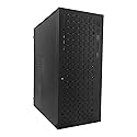 V600 High Airflow Micro ATX PC Case - Supports MATX, Mini - ITX - with USB3.0, 3.5" HDD Compatibility - Ideal for Gaming (Black)