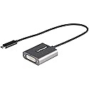 StarTech.com USB C to DVI Adapter - 1920x1200 USB Type C to DVI-D Display/Monitor Video Converter, USB-C Dongle, Thunderbolt 3 Compatible, 12"