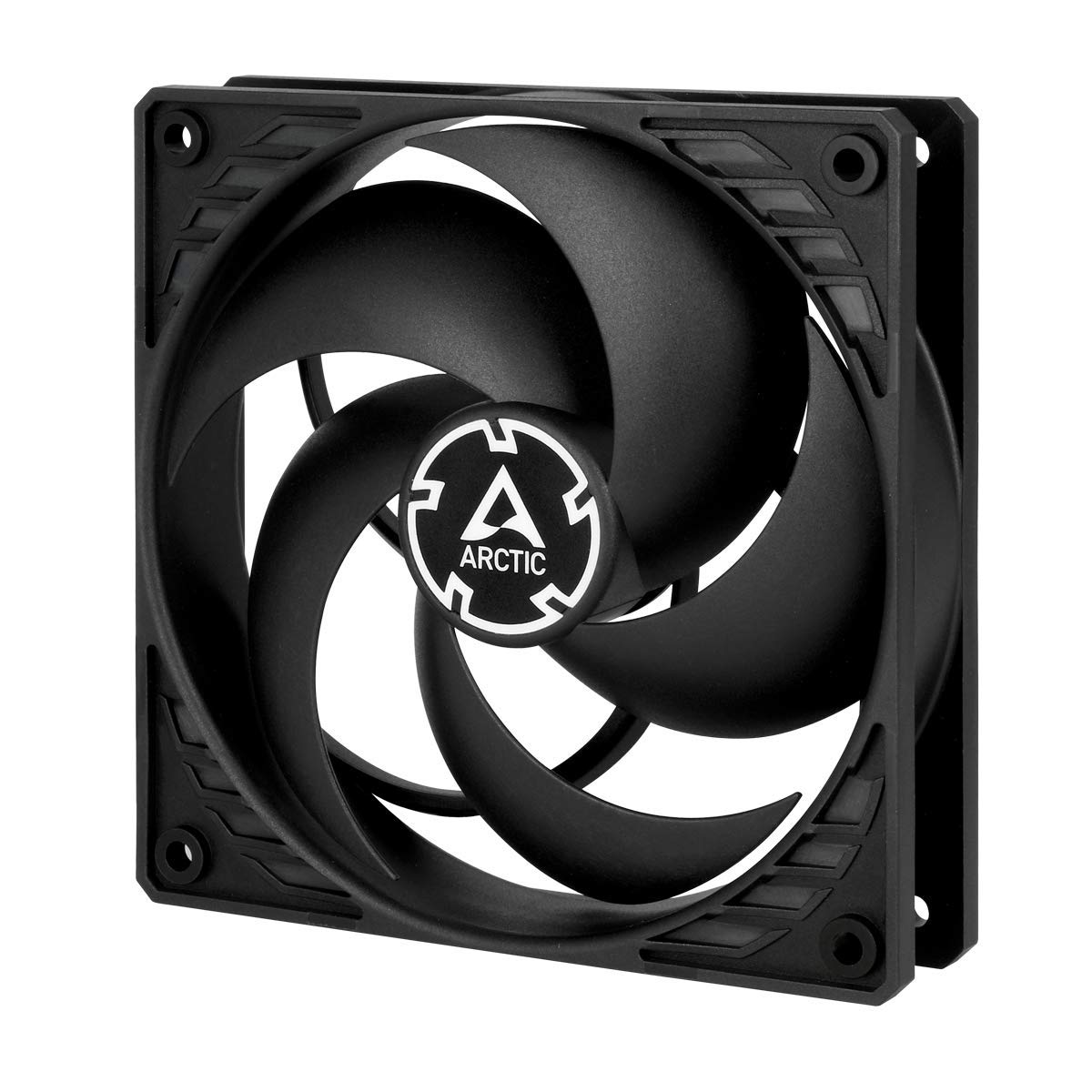 ARCTIC P12 Silent - PC Fan, 120mm Case Fan, Pressure-optimised, Very Quiet Motor, Computer, Fan Speed: 1050 RPM - Black