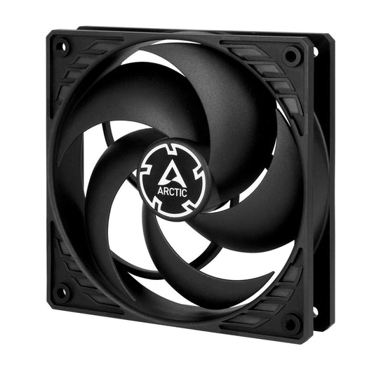 ARCTIC P12 Silent - PC Fan, 120mm Case Fan, Pressure-optimised, Very Quiet Motor, Computer, Fan Speed: 1050 RPM - Black