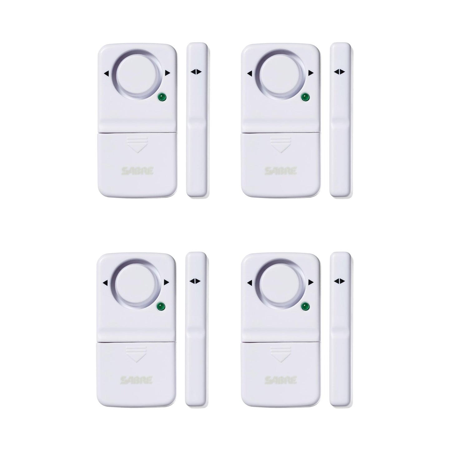SABRE Wireless Home Security Door Window Burglar Alarm with LOUD 120 dB Siren, DIY EASY to Install